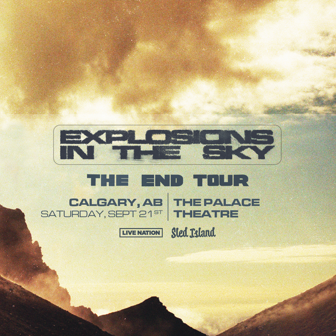 sledisland's tweet photo. CONTEST ALERT! Iconic post-rock group @EITS will return to #YYC to play @thepalace_yyc on Saturday, September 21! 

To celebrate, we’re giving away a pair of tickets to one lucky winner! Retweet for a chance to win! 

For more info, visit https://t.co/LiTuOw9dfk. 

@LiveNation https://t.co/UZob9rPlgv