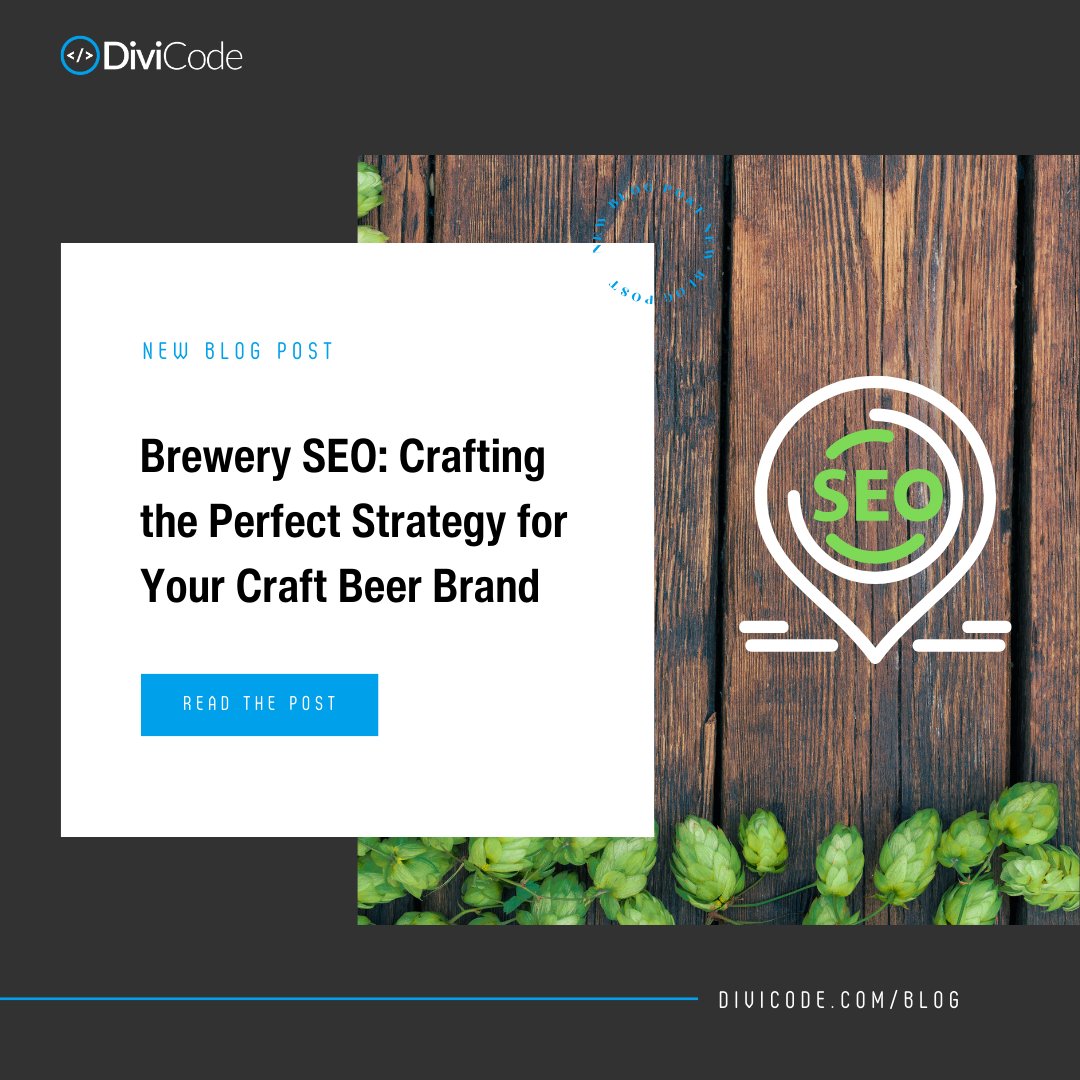 DiviCodeAgency's tweet photo. In the bustling craft beer industry, standing out is not just about brewing the best pale ale; it’s also about being seen. We understand that attracting relevant traffic to your website is crucial.

Read the article now @ https://t.co/NOKtstu91B  https://t.co/LO1SPnpiu0