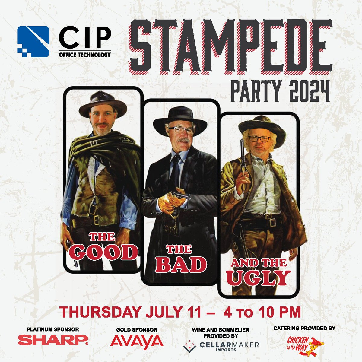 GoCIP's tweet photo. Another incredible CIP Stampede event thanks to our amazing customers! We're so grateful for our customers and can't wait for the 21st event in 2025. Here's a taste of the fun but visit the link for the full photo account of events - https://t.co/9cErFs3eVl

#stampede2024 https://t.co/I7LKkXbcJj
