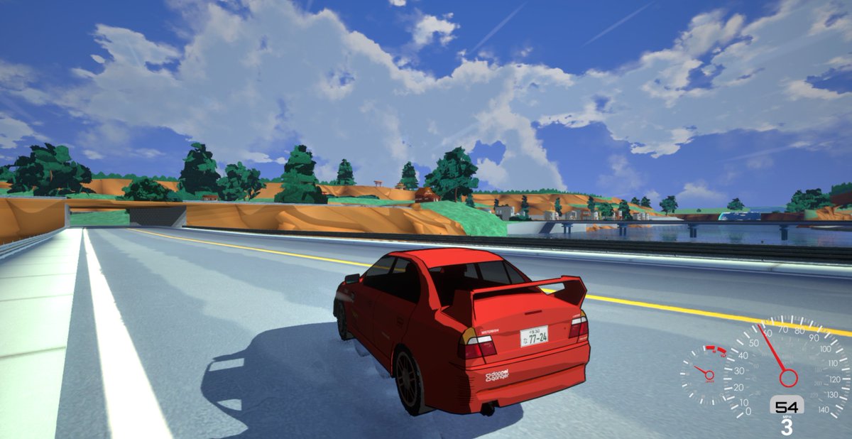KaidoGenkai's tweet photo. Been approved! The Steam page is up: https://t.co/e04CeFNdyI Kaido Genkai: Open world driving RPG, anime graphics, set in Japan, 90's cars! I'd love it if you'd share and Wishlist 👏 Your support is soo appreciated. https://t.co/dYo1wJ5dNT