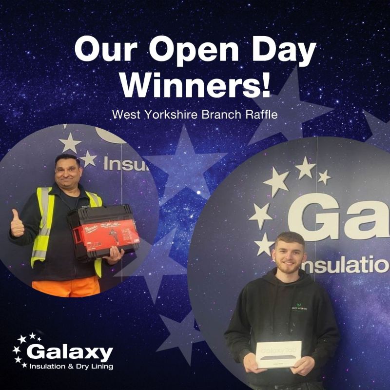 rodleyinteriors's tweet photo. Leeds Branch Open Day Raffle Winners! 🎉 Congrats to Harry for winning a tablet, and thanks to Rockfon for donating a fantastic tablet as one of the prizes!
@galaxyinsnw
#rodleyinteriors #leeds #glasspartitioning #officepartitioning #officerefurbishment #yorkshirebusinesses https://t.co/upTUEqfJ9S