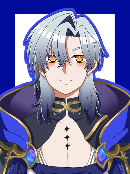 描きなれない髪型でめっちゃむずかった#アトリエ・ミラン 