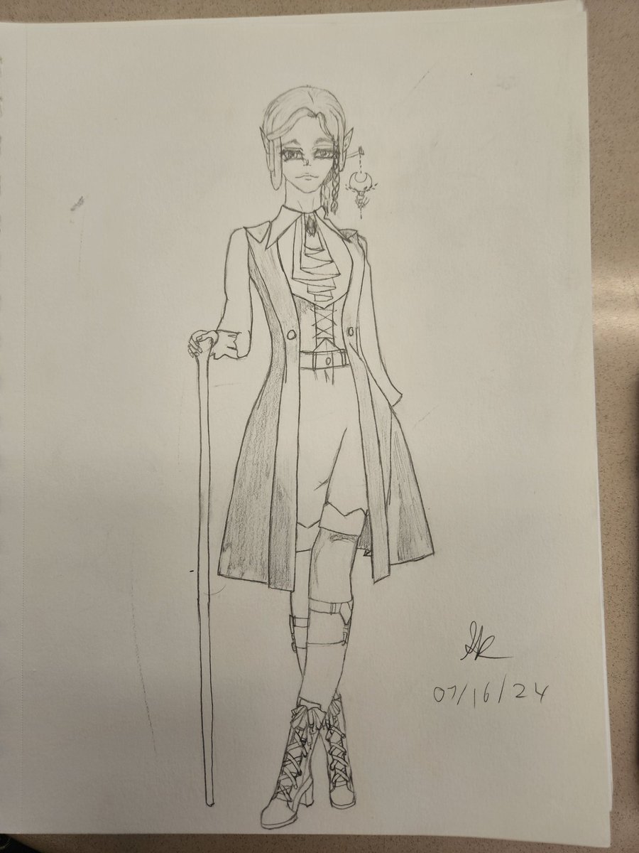 Felt confident enough to post some traditional art I did instead of ...