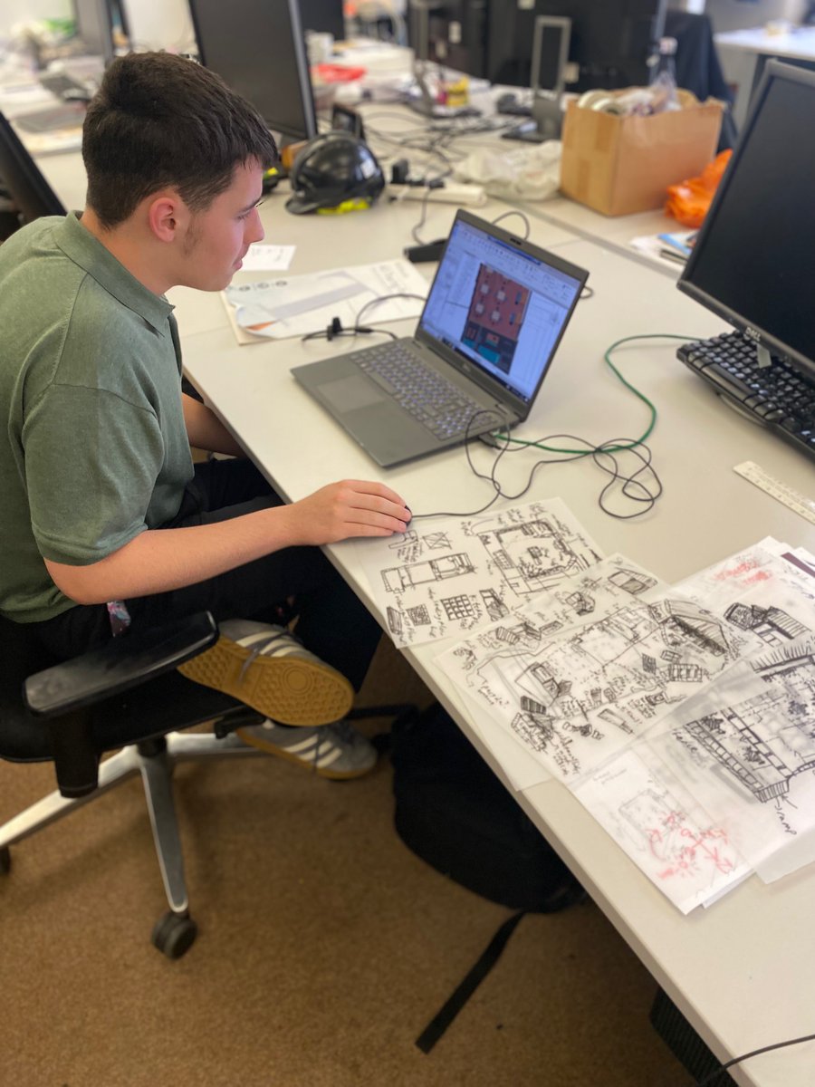 We had Harvey and Jake in our #Liverpool studio last week, continuing a great summer of work experience placements.

Well done both, and good luck with your future studies!

#Students #WorkExperience #Architecture #FutureArchitects