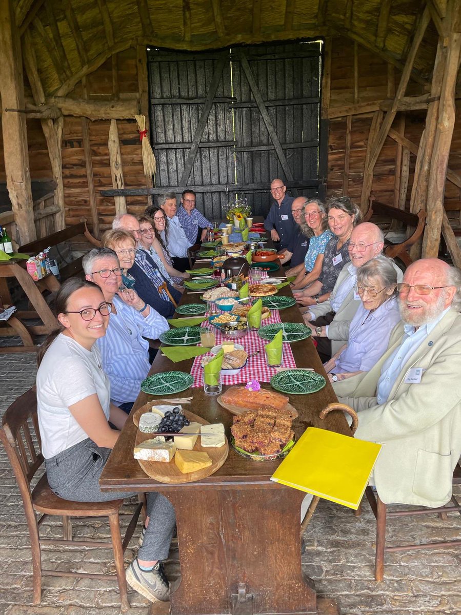 TBarnT's tweet photo. Yesterday’s #AGM was about reflection &amp; future @TBarnT including the #barn itself &amp; our community offer. We thanked our 2-year interim Chair Carolin Göhler @landscape717 &amp; shared an evening meal ie a great opportunity to test the barn’s usage - it was lovely &amp; beautiful all round https://t.co/30NgqLzNRN