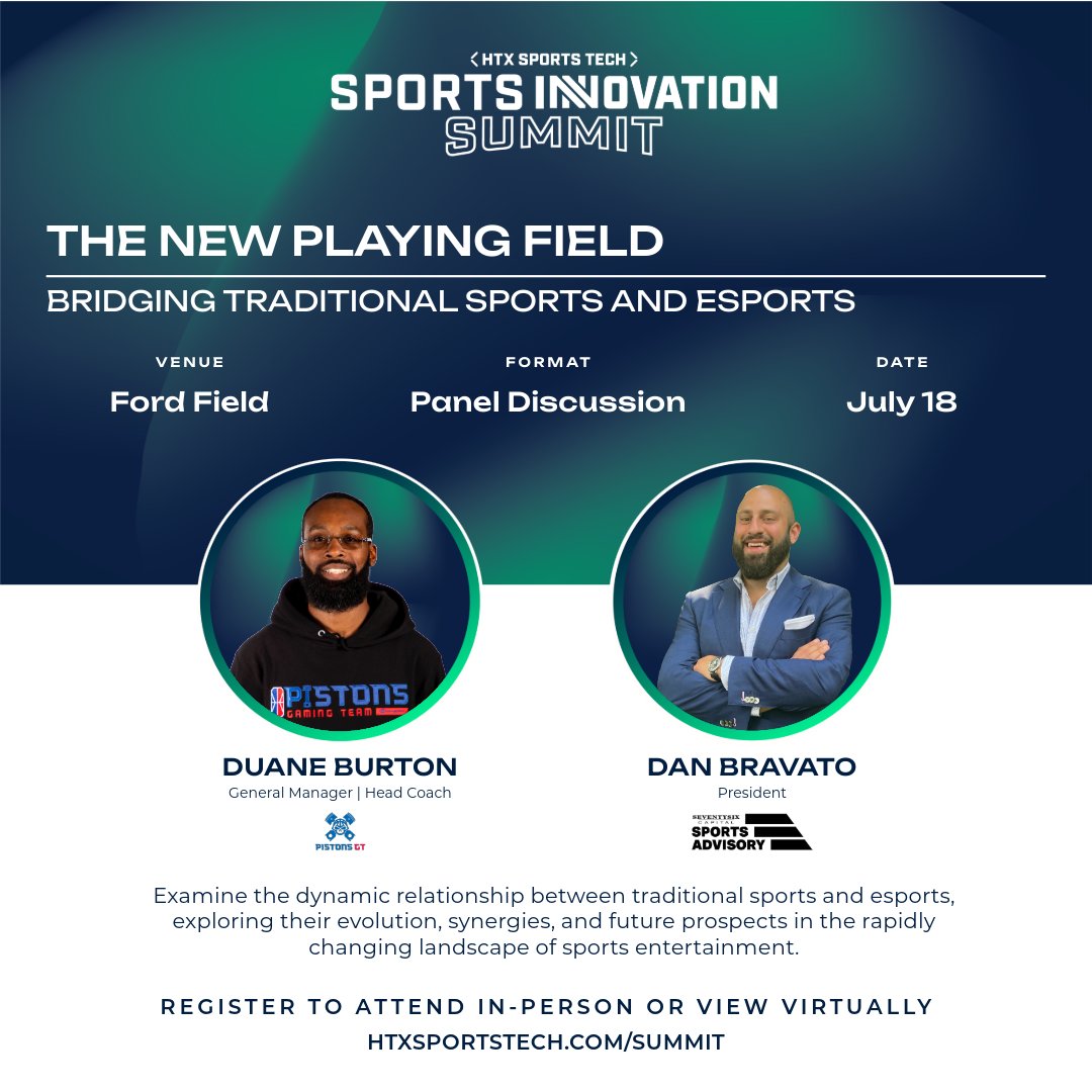 Join today's Sports Innovation Summit with <a href="/KingDuOne/">Coach Du</a> ⬇️

🔗: htxsportstech.com/summit
