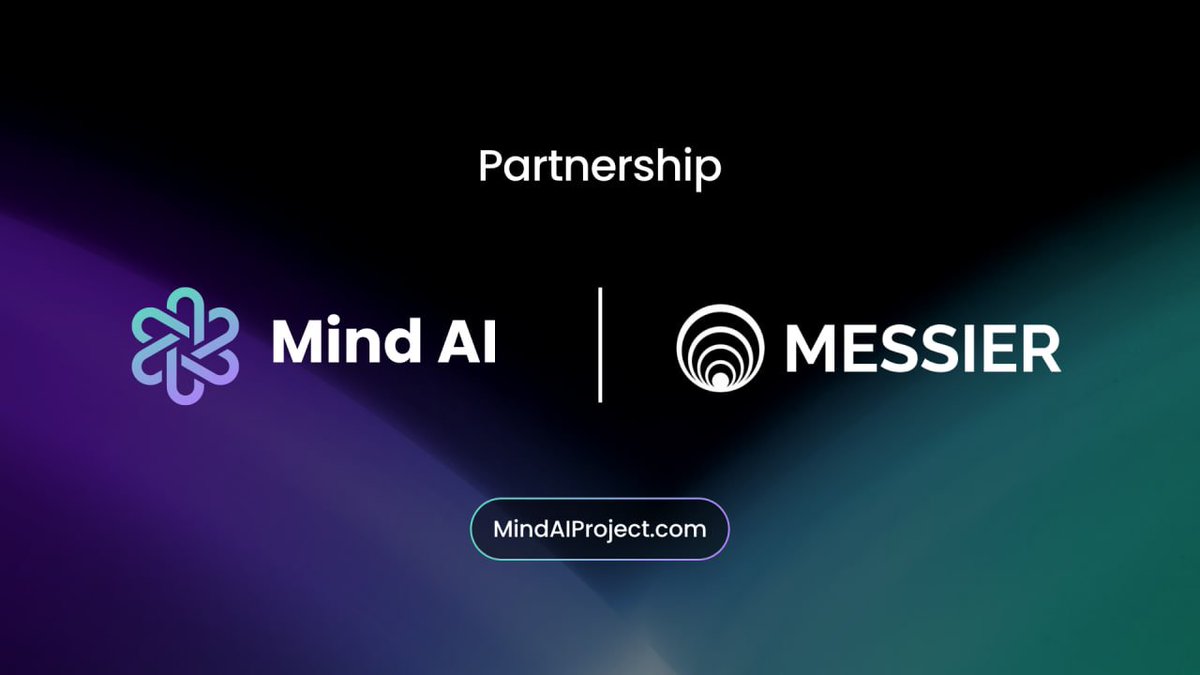 mindaiproject's tweet photo. 🧠MindAI x @MessierM87 [PARTNERSHIP]

M E S S I E R | #M87 is building a robust ecosystem centered around its #DAO. This ecosystem incorporates cutting-edge #AI solutions and a range of decentralized products and services designed to generate fees for future investments and staking rewards.

Through this partnership, we will create a custom bot like ours for the $M87 community to use to explore the world of decentralized AI, we will also help each other to attract a large Audience through our podcast.

#Partnerships #Blockchain #AI #Defi #Crypto