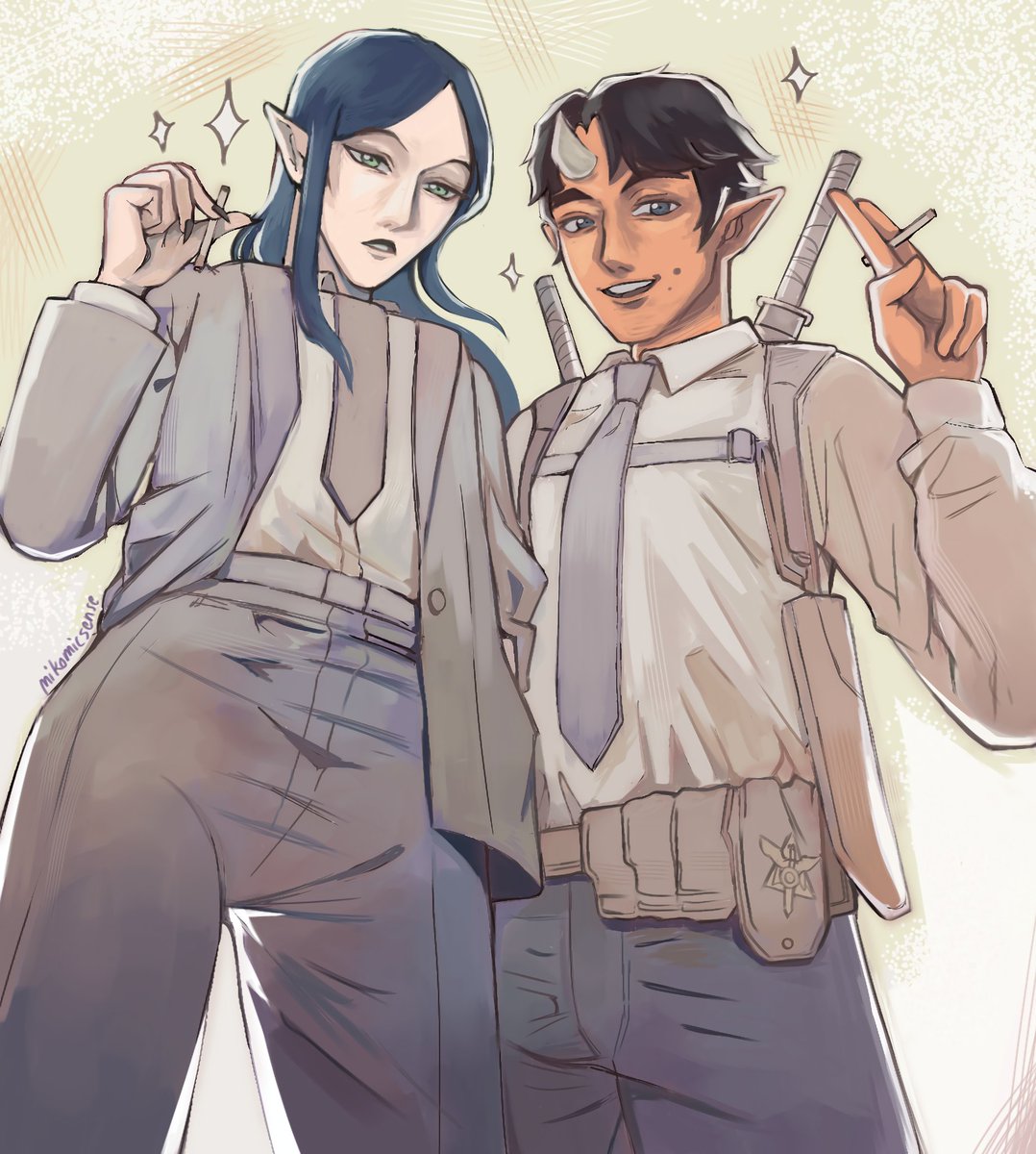 Lilith and Steve after beating someone up fr
#lilithclawthorne #steve #theowlhouse