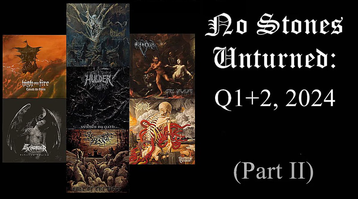 TMFNE's tweet image. This is No Stones Unturned roundup for 2024's first six months, Part II out of III: the All-American episode, featuring seven releases from seven bands that caught my attention.

Read here: themouthfornoears.substack.com/p/no-stones-un…