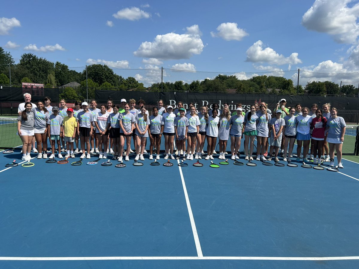 BenetTennis's tweet photo. 🎾 Final day of Camp 2024.  Great work by all the campers and an outstanding group of instructors!  🏆 🪇🥇Good luck in the high school season. https://t.co/EgMHgRy7st