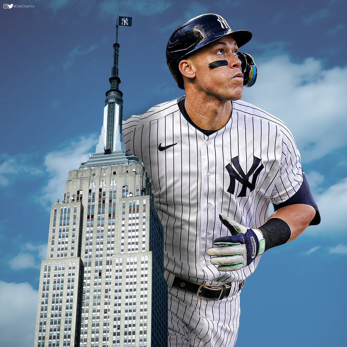 CelioGraphics's tweet photo. Aaron Judge Graphic ⚾️

@TheJudge44 @Yankees 

#Yankees #GraphicDesign #Sports https://t.co/AKko9baMrt