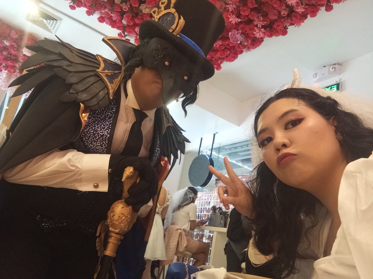 UsapangCosplay's tweet photo. Your UC representatives at @RamshackleSCMNL  most recent Cup Sleeve Event. https://t.co/9rTiowBrnD