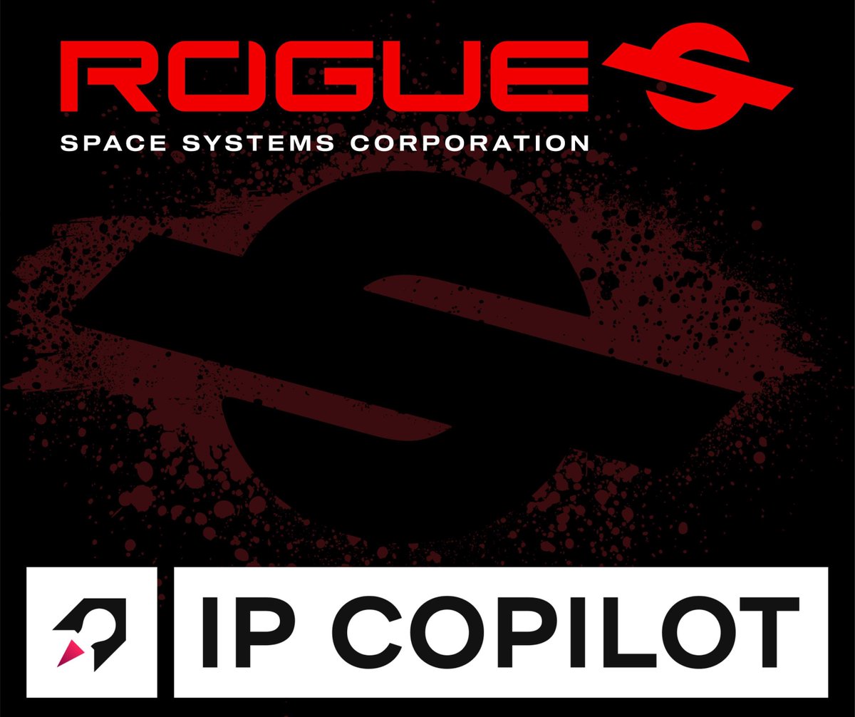 Rogue Space Systems and IP Copilot are proud to announce a new partnership to bring the power of IP Copilot, the leading AI IP platform, to Rogue's small-business engine. Innovation is at the heart of Rogue, and IP Copilot is helping us identify and protect our best inventions!