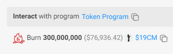 19cm_sol's tweet photo. 🔥Burned 300M supplys again!

$19CM

https://t.co/zyNZoayL4J

CA:4rRmBXoaWRtHH2NnfjR766qtaQ8bx7EdVRzP4a6Xqwtq

https://t.co/tr8pHqvSyh https://t.co/uQW1cTQ2fp