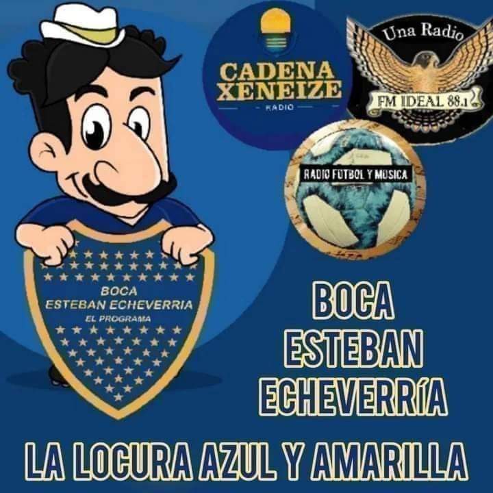 platejorge's tweet photo. Llegó el jueves
Llegó LA LOCURA AZUL Y AMARILLA de  BOCA ESTEBAN ECHEVERRÍA desde las 17 HS en Triplex FM IDEAL 88.1 / CADENA XENEIZE/ RADIO FÚTBOL Y MÚSICA https://t.co/GAdMuj5Tx7
Te esperamos para pasar juntos una tarde bien BOSTERA
Vamossss BOCAAAAA https://t.co/N3QTGGbWDs