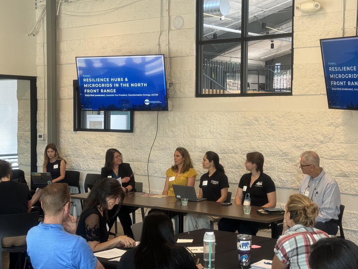Camille Millard, Preparedness &amp; Resilience Coordinator for our office spoke today about the Larimer Connects Community Hubs program at the Envisioning Resilience Hubs &amp; Microgrids in the North Front Range Workshop today hosted by the <a href="/C2ES_org/">C2ES</a>!

#ResilientNorthFrontRange