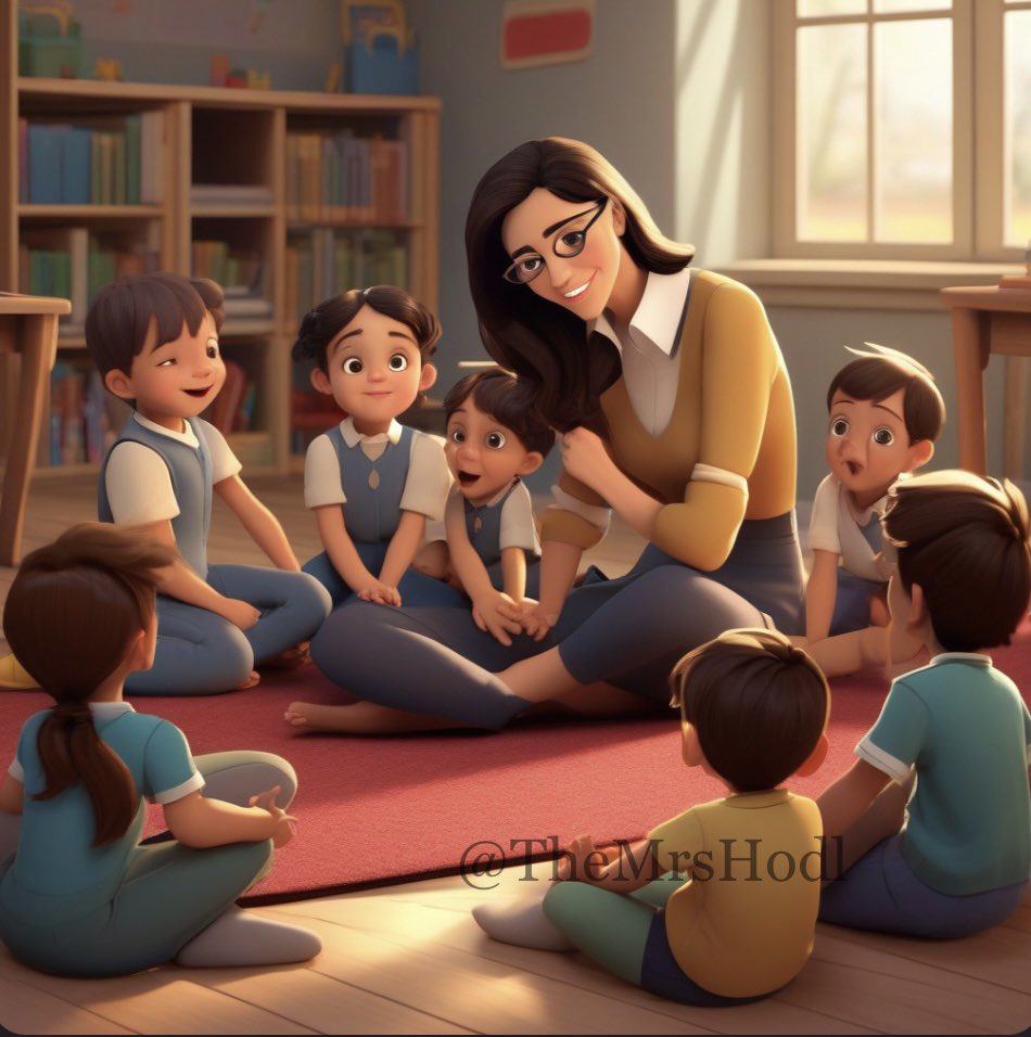 MrsHodl's tweet image. Ms. Brown leaned in with a twinkle in her eye, &quot;You see, children, Bitcoin is going to redefine the world as we know it.&quot; The kids, wide-eyed and curious, listened intently, ready to embrace the future. 🌟 #BitcoinForKids #FutureFinance