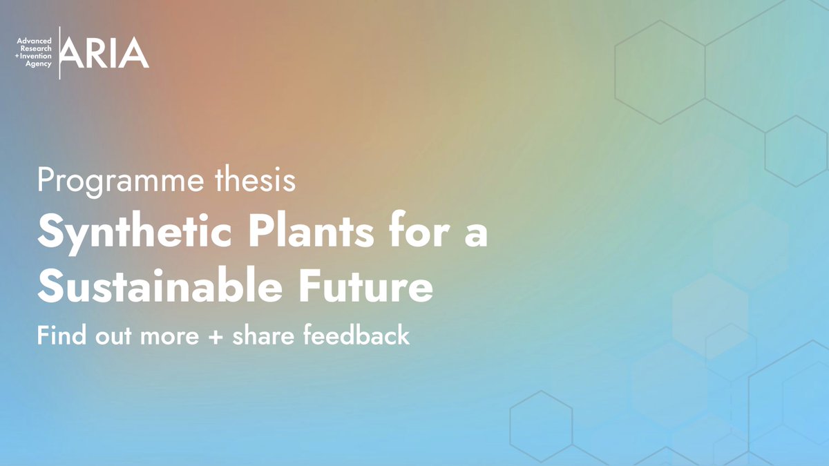 Our latest programme thesis – Synthetic Plants for a Sustainable Future, led by <a href="/Angie_C_Burnett/">Angie Burnett</a> – sets out a vision for unlocking new plant capabilities to meet the future needs of humankind, in the face of a changing climate. 1/4