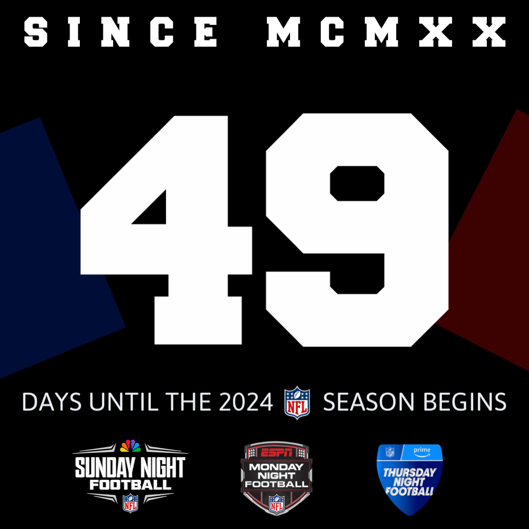 #sincemcmxx #nfl #countdown #SuperBowlLIX #NFL2024 #AmericanFootball #NFLChampionship #CaesarsSuperdome #NewOrleans #Louisiana #SuperBowl2025 #FootballFans #GameDay #NFLFans #SuperBowlSunday #FootballSeason #NFLPlayoffs #RoadToSuperBowl #BigGame #NFLHighlights #Touchdown