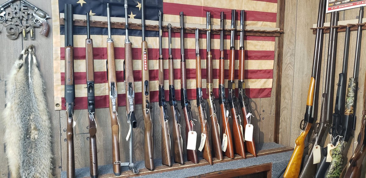 FirearmsBadger's tweet photo. A few long guns we have available. Check us out on our Telegram channel. https://t.co/BJ5piIqLfG https://t.co/IDavJdoBZn