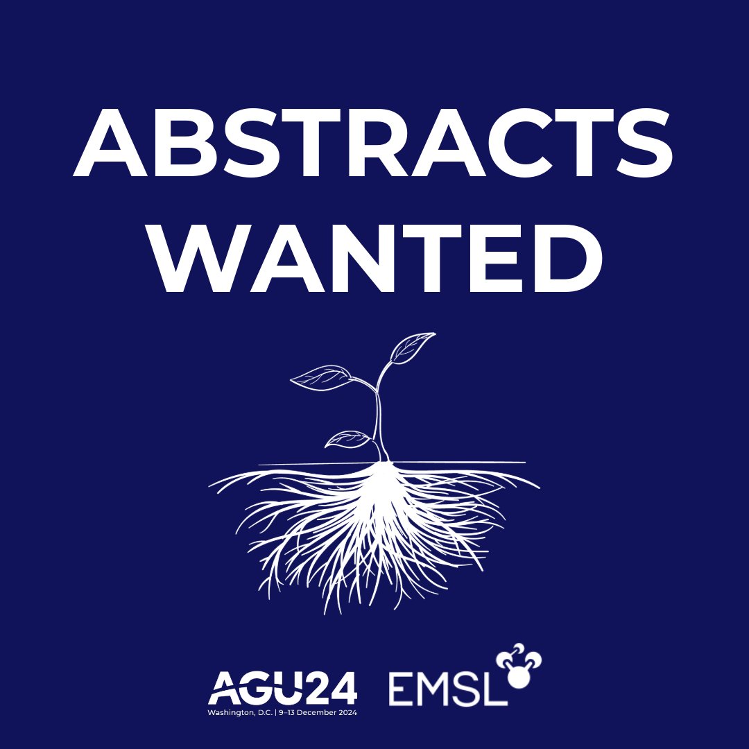 Environmental Molecular Sciences Laboratory (EMSL) (@emslscience) on Twitter photo Submit an abstract before July 31 to the <a href="/argonne/">Argonne National Lab</a> and <a href="/EMSLscience/">Environmental Molecular Sciences Laboratory (EMSL)</a> #AGU24 session, Nutrient and Metal Speciation in Environmental Systems: X-ray Absorption Spectroscopy for Soils, Sediments and the Rhizosphere: bit.ly/3RAWr3Y Submit an abstract before July 31 to the <a href="/argonne/">Argonne National Lab</a> and <a href="/EMSLscience/">Environmental Molecular Sciences Laboratory (EMSL)</a> #AGU24 session, Nutrient and Metal Speciation in Environmental Systems: X-ray Absorption Spectroscopy for Soils, Sediments and the Rhizosphere: bit.ly/3RAWr3Y