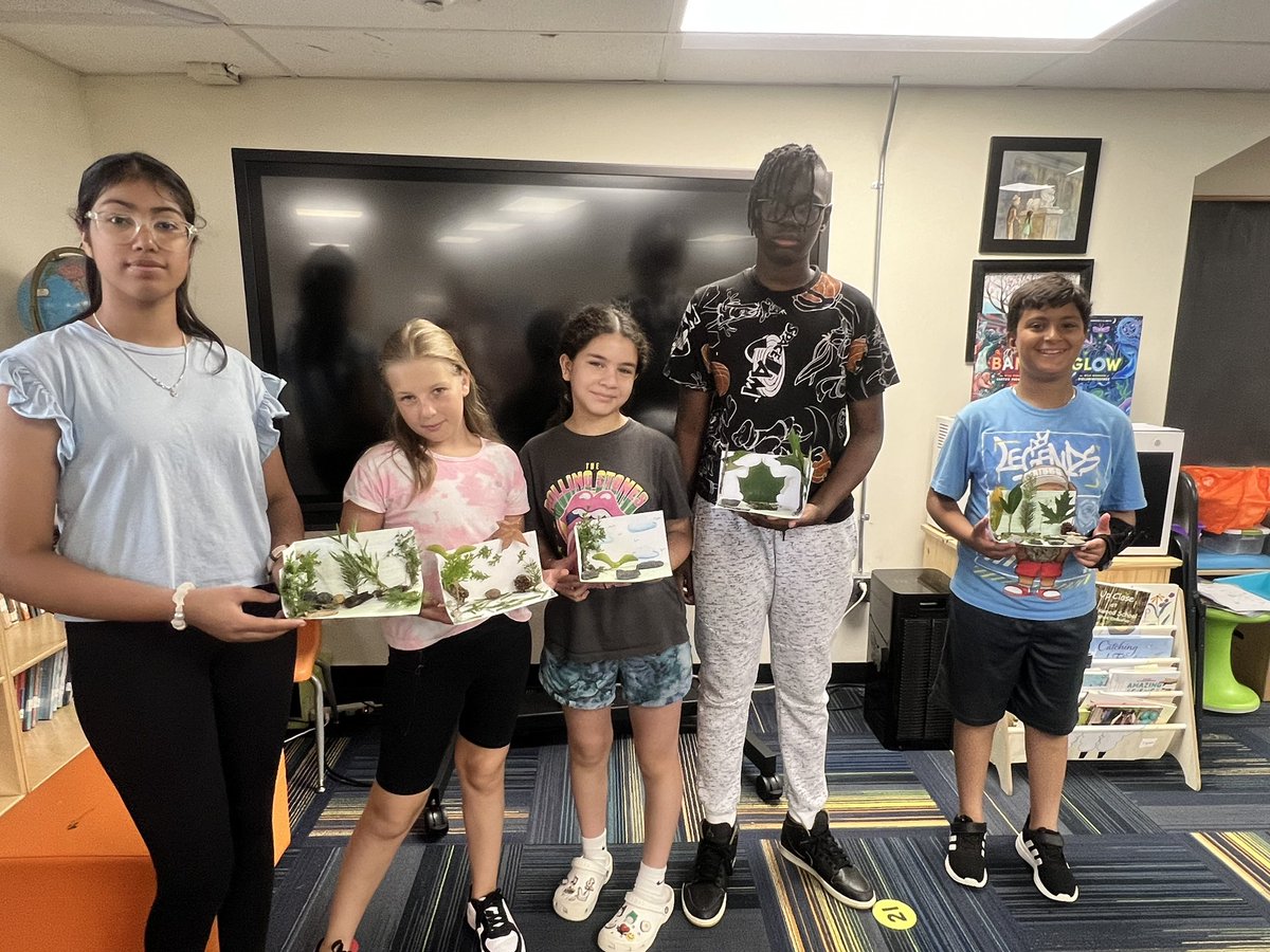 Michelle Liwacz (@msliwacz) on Twitter photo This was a great culminating activity. We created our own WILD habitat with things we’d been exploring for the last two weeks - from NATURE. I am blown away by the creativity! #CampEagles #OutdoorAdventures
@ELattimer08 <a href="/SlackwoodSchool/">Slackwood School</a> This was a great culminating activity. We created our own WILD habitat with things we’d been exploring for the last two weeks - from NATURE. I am blown away by the creativity! #CampEagles #OutdoorAdventures
@ELattimer08 <a href="/SlackwoodSchool/">Slackwood School</a>