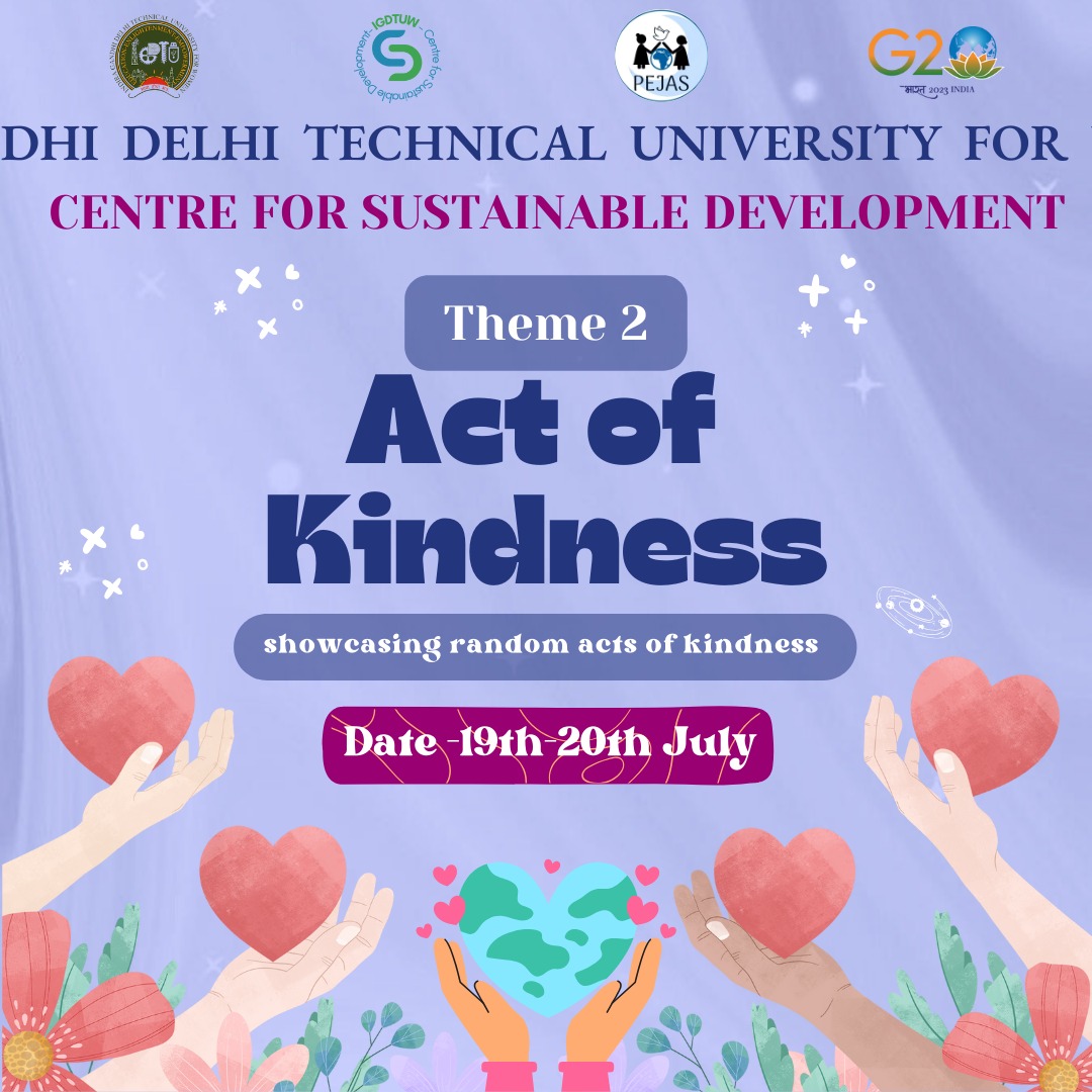 Centre for Sustainable Development, IGDTUW tweet media