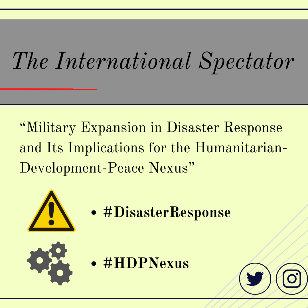 The International Spectator tweet media