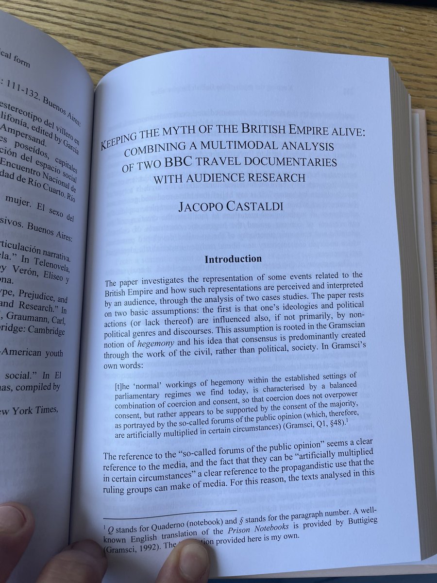 JacopoCastaldi's tweet photo. Great to hold this beautiful volume in my hands! https://t.co/XdXGThg6sW
