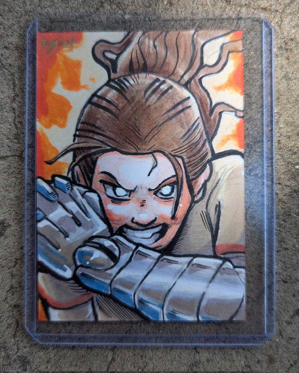 FunnyFigs's tweet photo. Sketch Card reward I drew for one of our backers who said "do what you want!" Feels good to do a little traditional marker again. https://t.co/dOwY6tNrRG