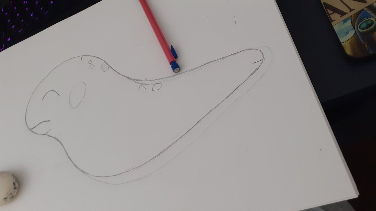 MissGaeriel's tweet photo. Petit apercu de mon projet actuel, on proto les premières peluches et on dessine pour ce petit #Temtem que j'adore 🥰
#playtemtem https://t.co/Aq168aRAKR