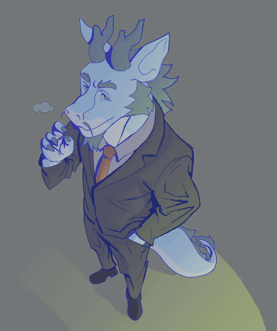 jamesroar_'s tweet image. Dragon guy
