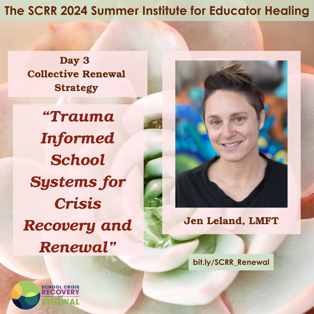 School Crisis Recovery & Renewal tweet media