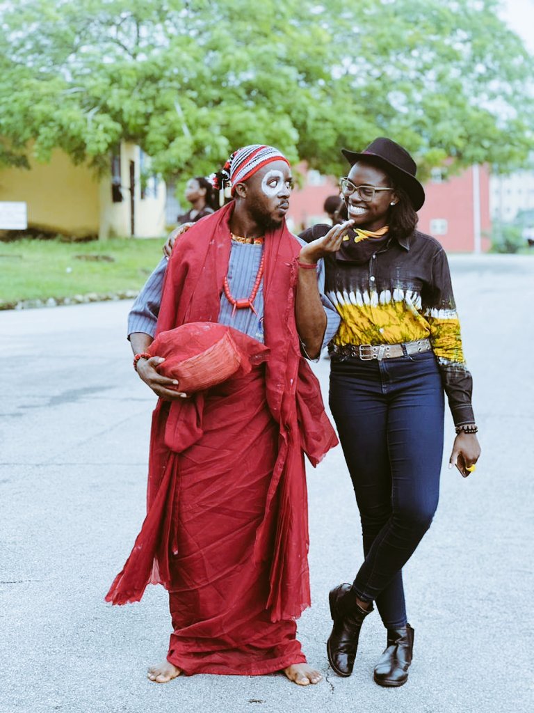 ezichimonwukwee's tweet image. Day 4 - Costume dayy🤭🤭
Showed up as a cow girl 😅🥰

#Finalyearweek