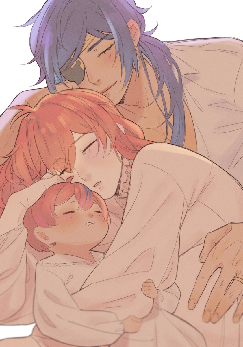 itsbluetetsu's tweet photo. (⚠️mpreg⚠️) just a little kaeluc family♥️ https://t.co/9h5IXMrkT7