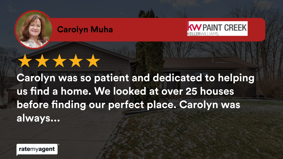 MovewithMUHA's tweet photo. My latest RateMyAgent review in Richmond.

https://t.co/BS8IP0WHuY

...
#ratemyagent #realestate #Keller_Williams_Paint_Creek https://t.co/WKB5kxfmAW