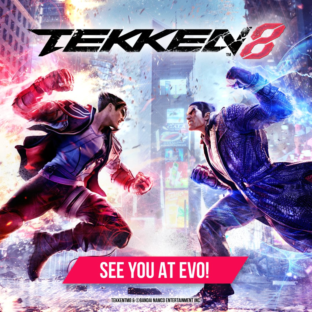 TEKKEN's tweet photo. #Evo2024 starts tomorrow!
See you there! https://t.co/swWNTnNnVm