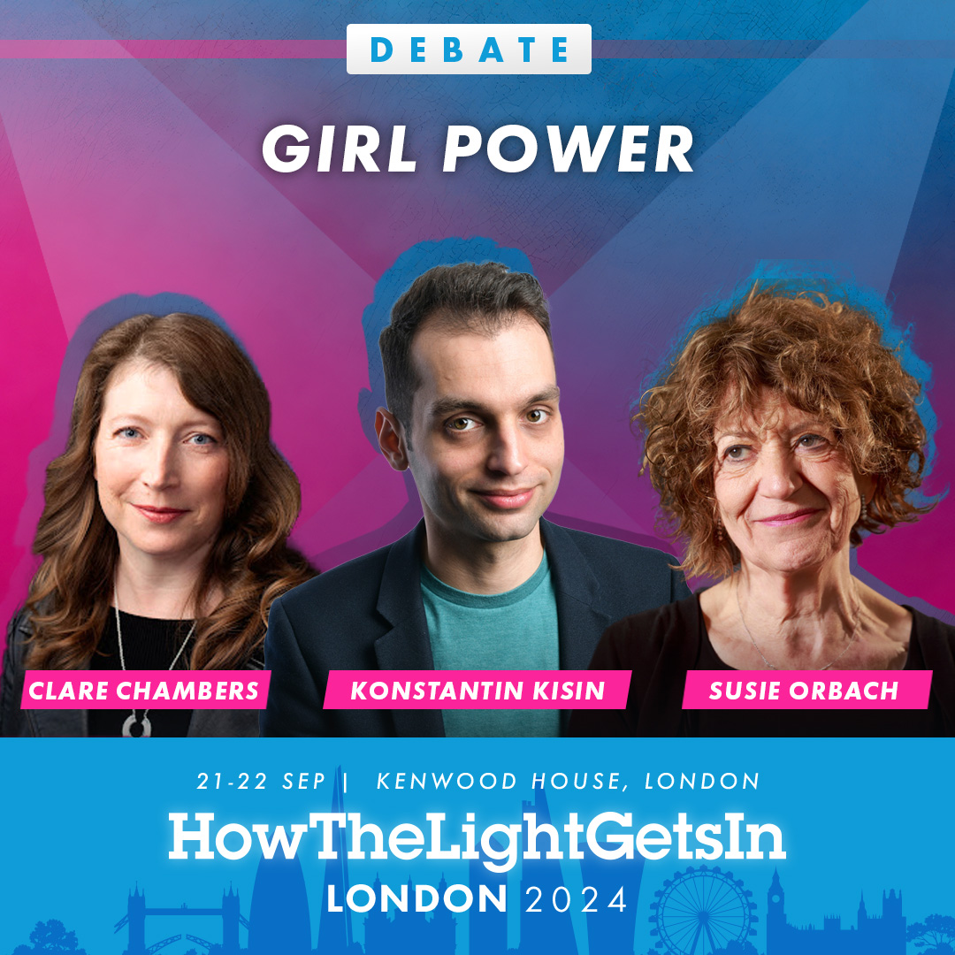 HowTheLightGetsIn Festival (@htlgifestival) on Twitter photo Introducing the first of many debates coming this year! 🌟
Should we embrace or ditch traditional gender stereotypes in the fight for feminism? Join <a href="/DrClareChambers/">Clare Chambers</a>, <a href="/KonstantinKisin/">Konstantin Kisin</a> and Susie Orbach (<a href="/psychoanalysis/">susie orbach</a>) for a lively discussion. 💬
howthelightgetsin.org/festivals/lond… Introducing the first of many debates coming this year! 🌟
Should we embrace or ditch traditional gender stereotypes in the fight for feminism? Join <a href="/DrClareChambers/">Clare Chambers</a>, <a href="/KonstantinKisin/">Konstantin Kisin</a> and Susie Orbach (<a href="/psychoanalysis/">susie orbach</a>) for a lively discussion. 💬
howthelightgetsin.org/festivals/lond…