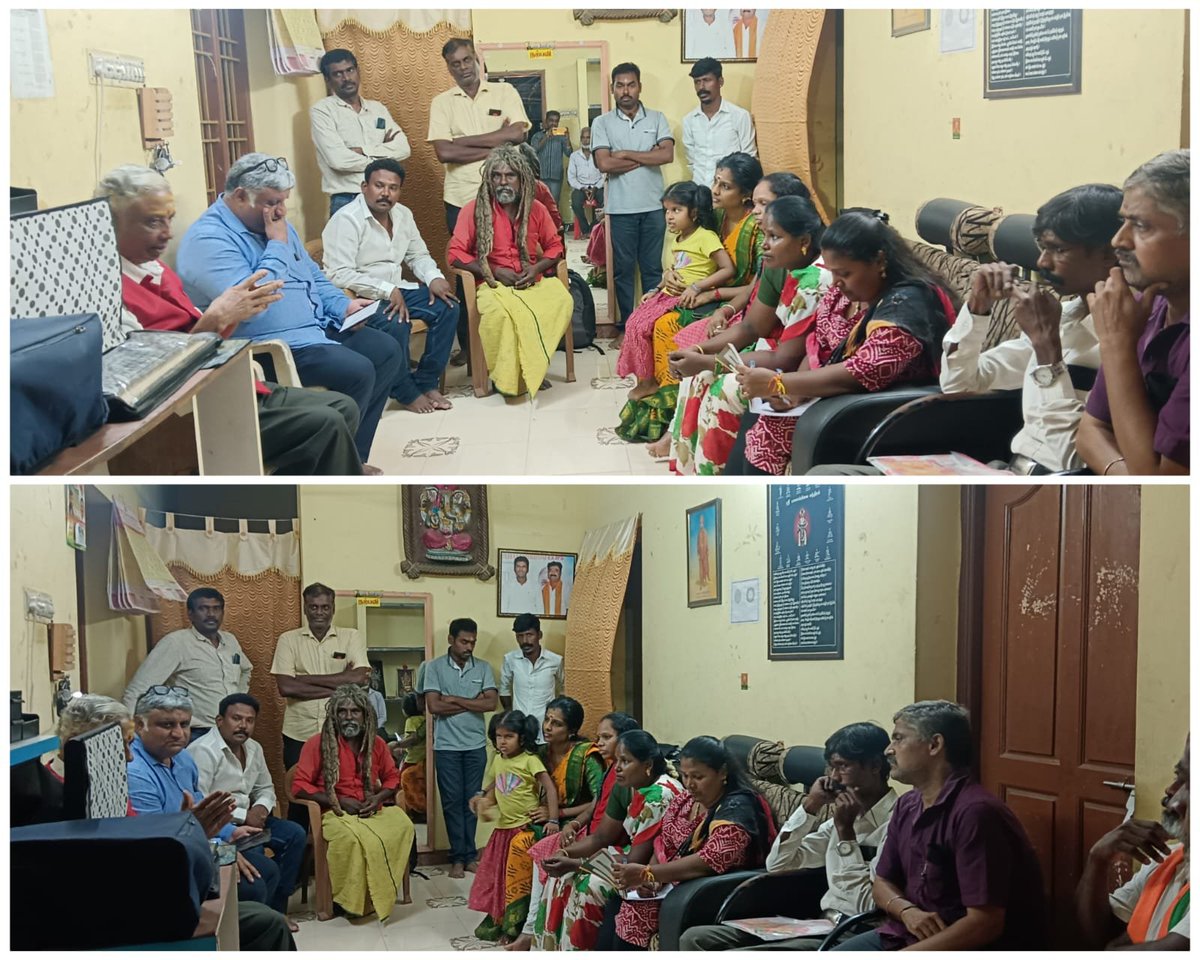 ChengaiNorthIT's tweet photo. பொறுப்பாளர் திரு.கிருஷ்ணமூர்த்தி SP அவர்கள் மாநில மருத்துவ பிரிவு துணை தலைவர் திரு.Dr.கோபிஅய்யாசாமி அவர்களுக்கும் நன்றி தெரிவித்துக் கொள்கிறோம். கூட்டத்தில் 2026 சட்டமன்ற தேர்தல் பணி குறித்து அனைவருடனும் கலந்து ஆலோசிக்கப்பட்டது நிகழ்ச்சியில் கலந்து https://t.co/KoyLWeyhYj
