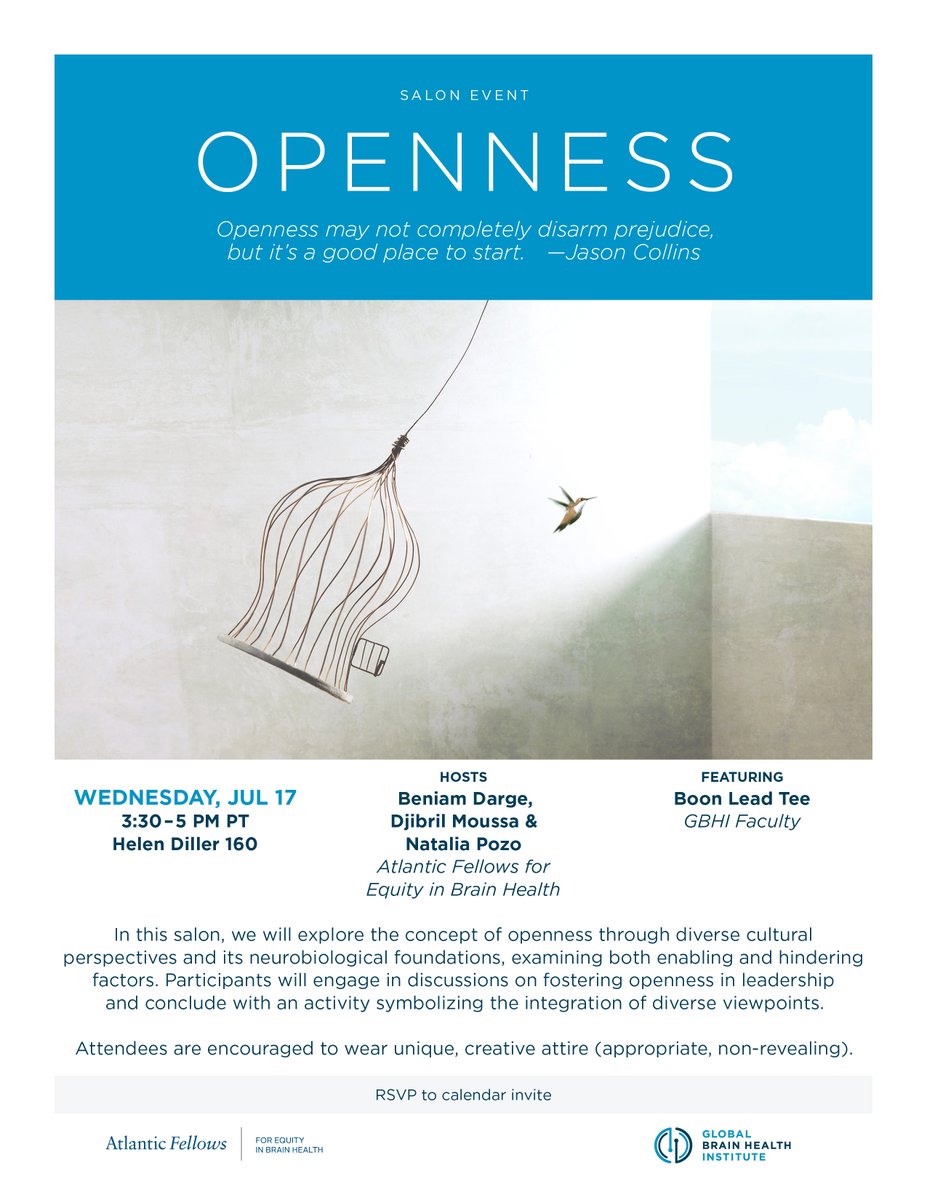 GBHI_Fellows's tweet image. "Openness may not completely disarm prejudice, but it’s a good place to start.”

Kudos to #AtlanticFellows @beni_am_, @JibrilHanduleh, Natalia Pozo Castro + guest @LeadTee for hosting an informative, creative, and engaging salon on #openness, a core value of @GBHI_Fellows.