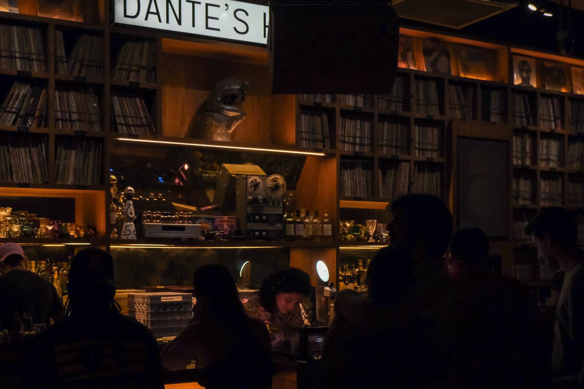 sweatrecords's tweet photo. This past Tuesday the Sweat crew took over the decks at Dante’s Hi-Fi &amp; we had so much fun! Thank you to everyone who came out to support &amp; to the awesome Dante’s staff for being so welcoming It was a joy to spin some of our favorite records, many of which came from the shop! https://t.co/8yinNkZssi