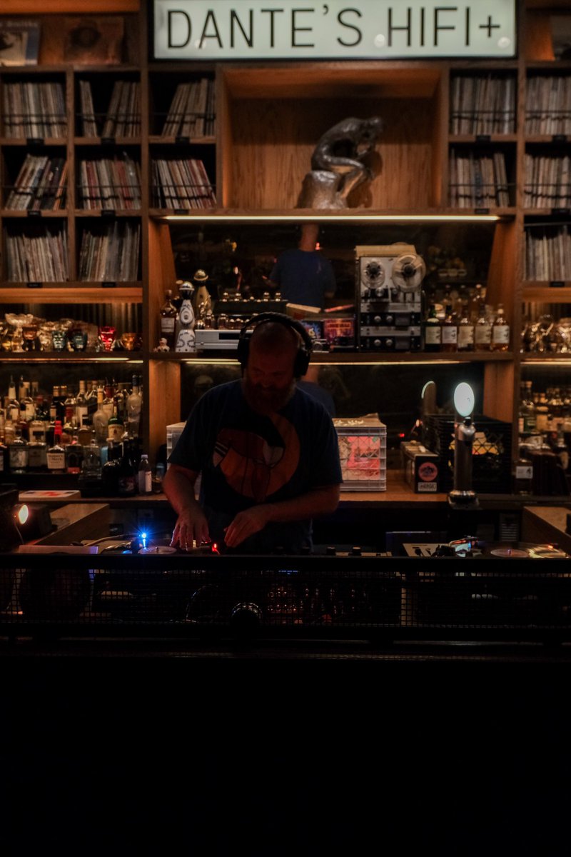 sweatrecords's tweet photo. This past Tuesday the Sweat crew took over the decks at Dante’s Hi-Fi &amp; we had so much fun! Thank you to everyone who came out to support &amp; to the awesome Dante’s staff for being so welcoming It was a joy to spin some of our favorite records, many of which came from the shop! https://t.co/8yinNkZssi