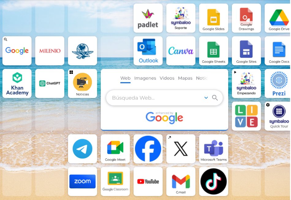 Montserrat14652's tweet photo. #ENSEñanzaMediadaPorTIC #ENSEñandoConTIC @Joel_Abiram @EnseTIC Symbaloo https://t.co/WSta88e76c