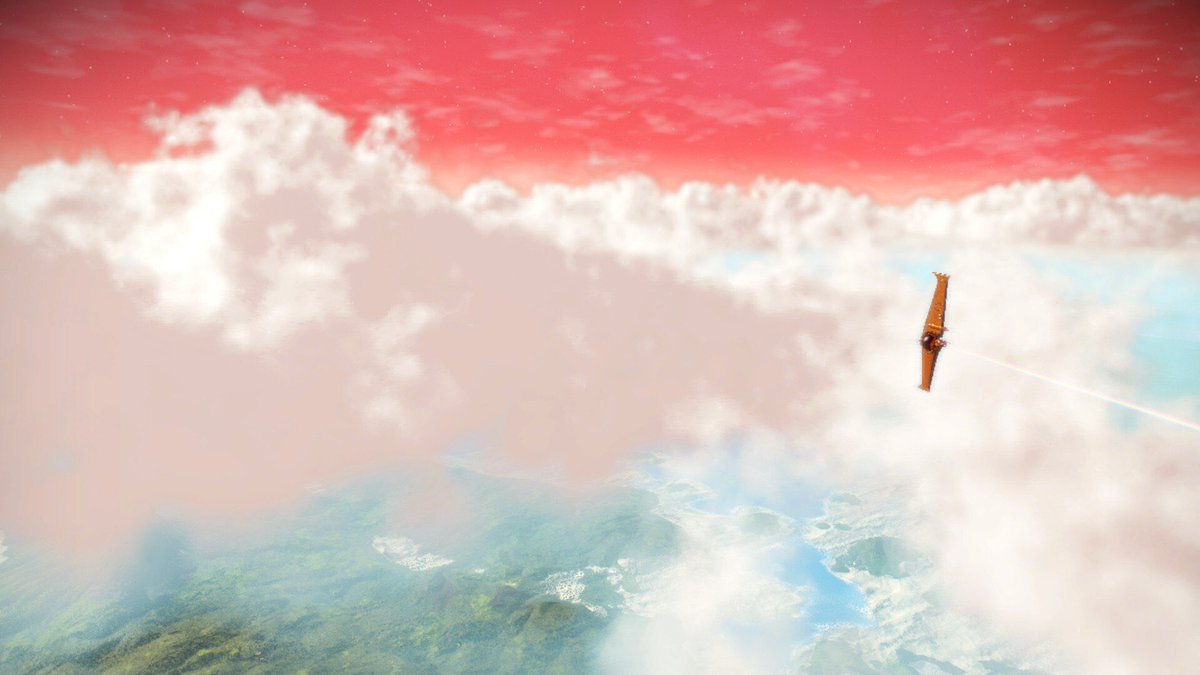 Old clouds VS. New clouds. 🤯 <a href="/NoMansSky/">Sean Murray</a> #worldspart1