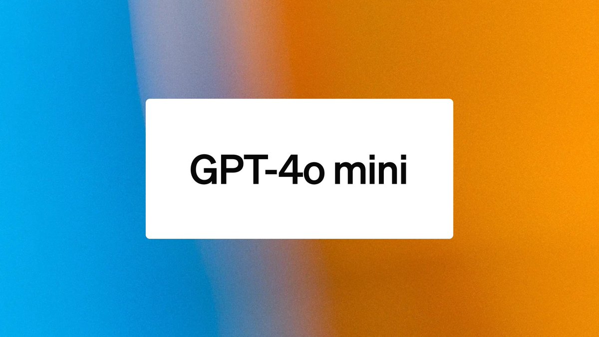 🔴 ¡NUEVO MODELO de OPENAI!

El rumoreado GPT-4o mini ya está aquí para sustituir a ChatGPT 3.5 y también sumarse a la API!

Ojito: es muuuuy barato -por debajo de Haiku y Gemini Flash, que ya sorprendían- y más inteligente que 3.5