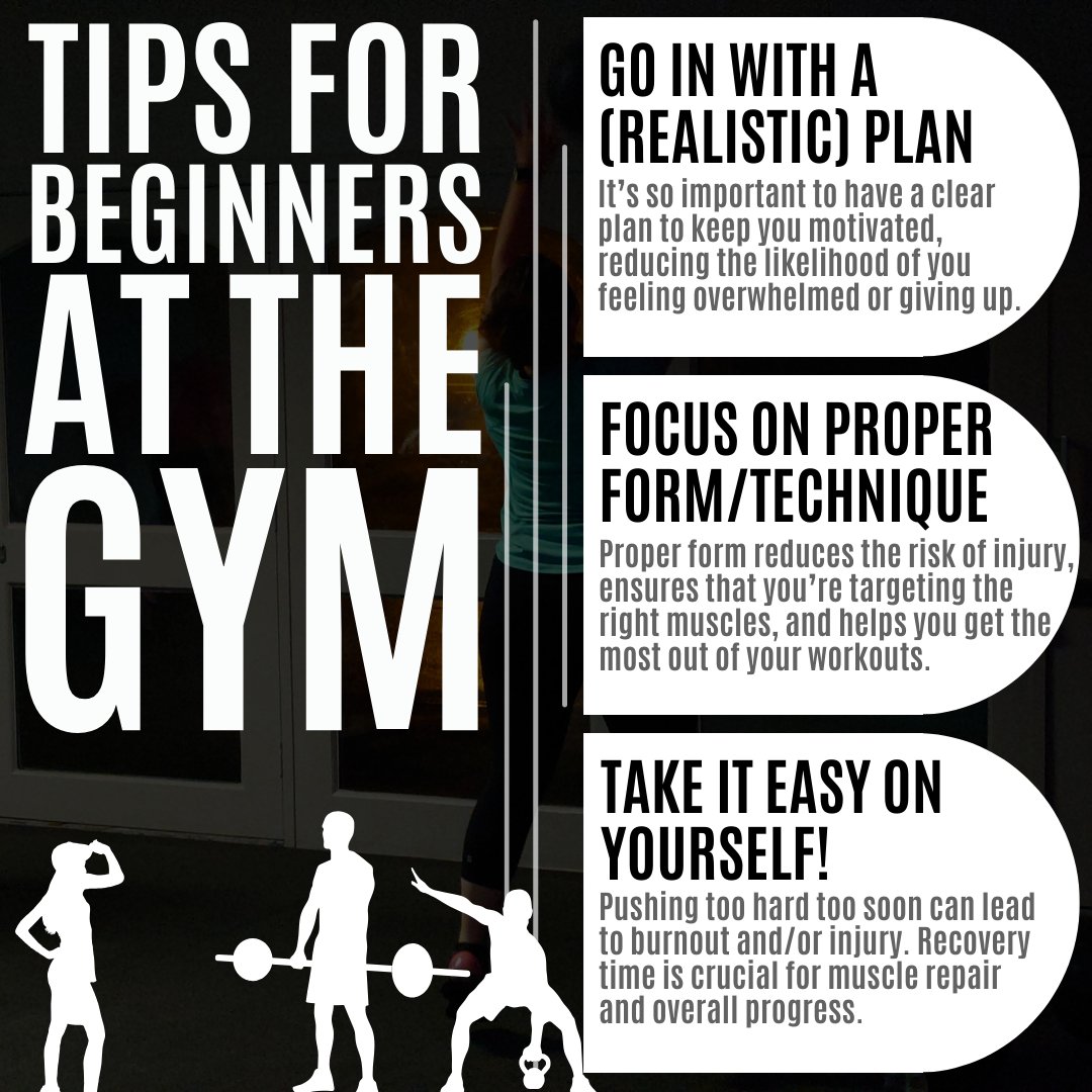 Lymmitless's tweet image. New to the gym? 🏋️‍♂️💪
Remember, every expert was once a beginner. Let's crush those fitness goals together! #FitnessTips