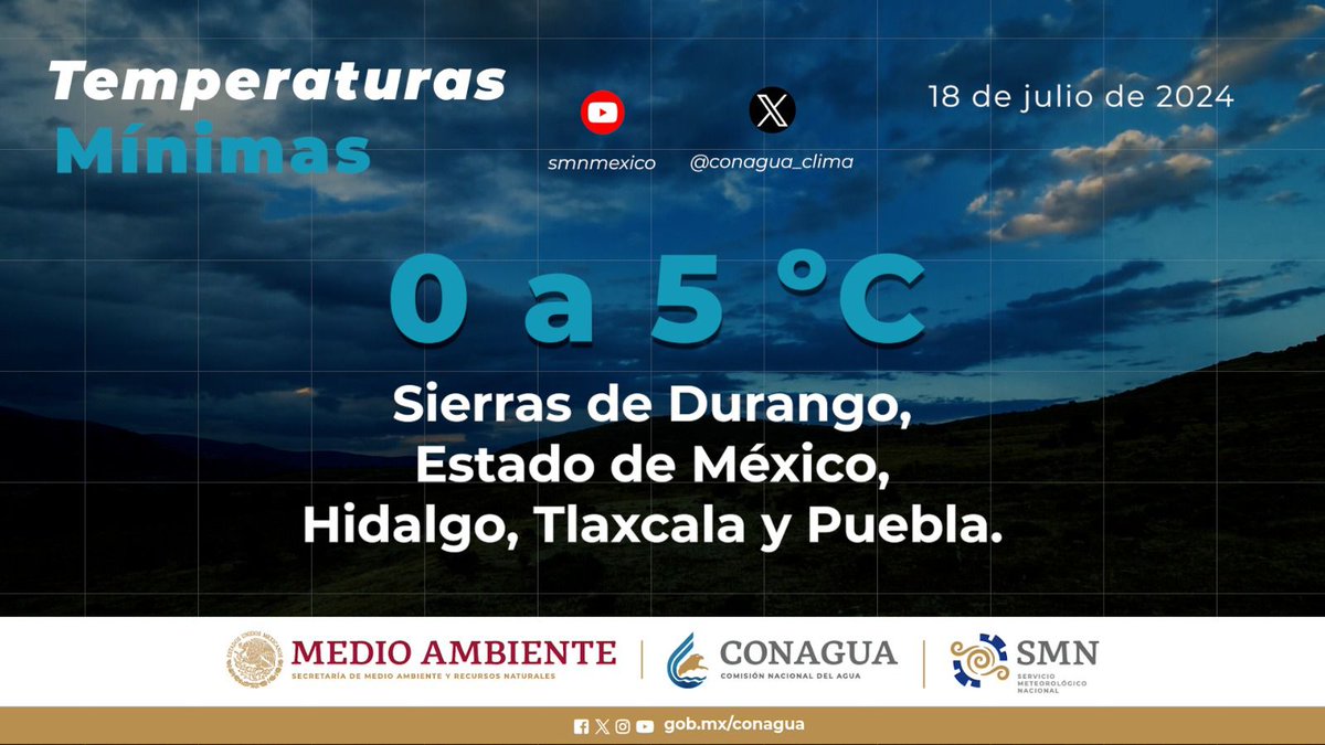 ReconstructorMX's tweet image. #ClimaHidalgo #TiempoEnHidalgo
Continuará el ambiente de caluroso a muy caluroso sobre entidades del noroeste, norte, noreste, sur y sureste de México, así como en la península de Yucatán.
elreconstructor.com/2024/07/18/par…