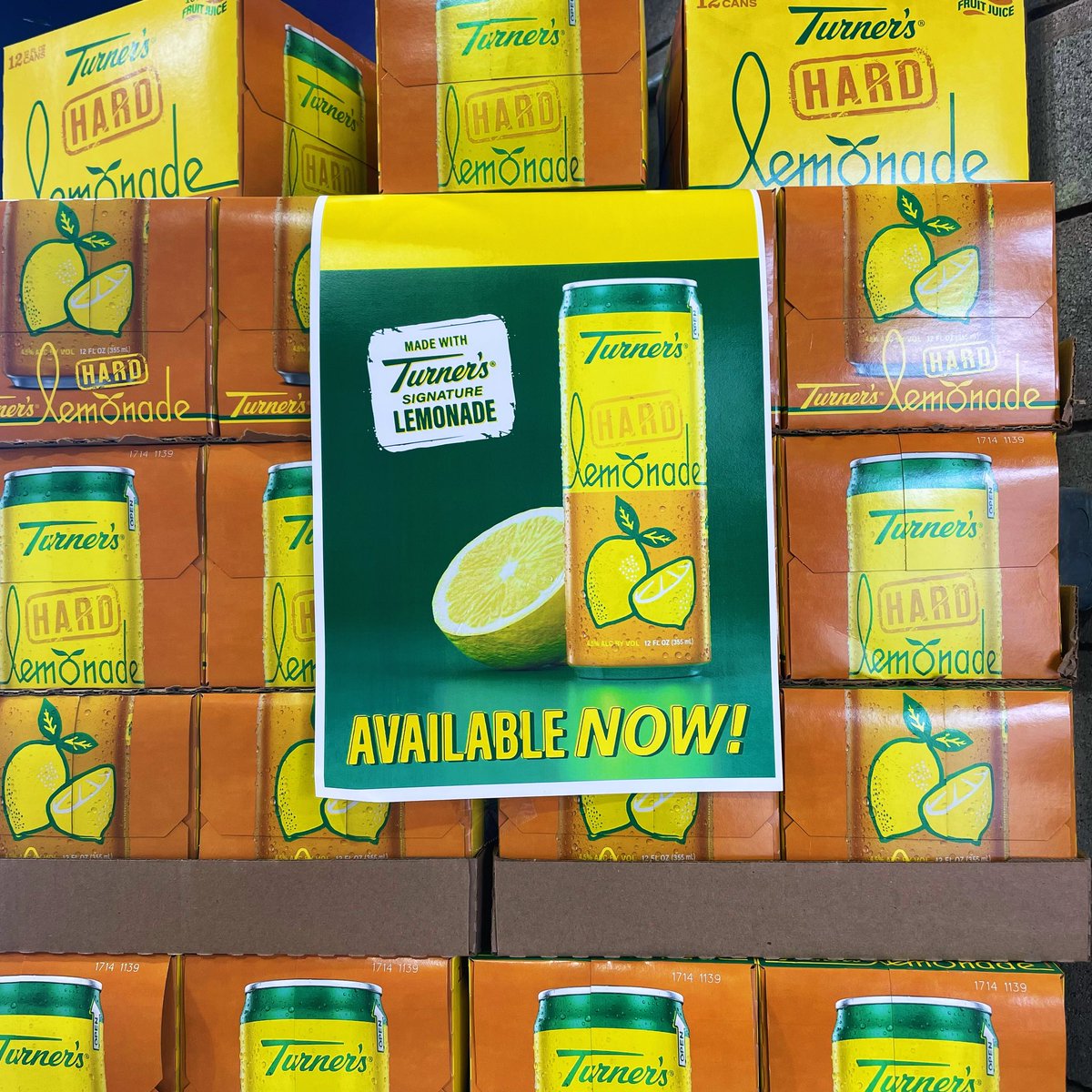 The <a href="/turnerspgh/">#FueledByTurners</a> lemonade is still available, but not for long! Our supply is only getting lower by the day so don’t miss out! 

We’ll be here til 9 tonight! #BrewThru