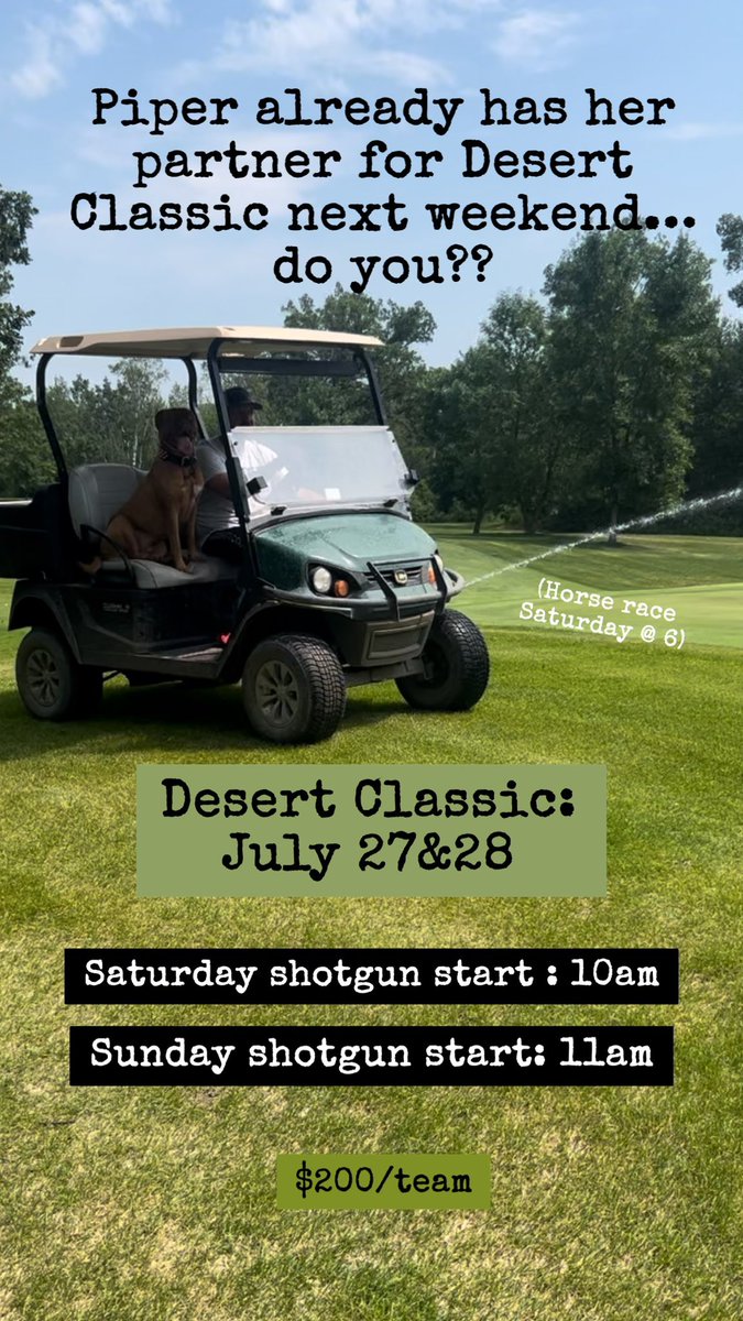Carberry Sandhills GCC tweet media