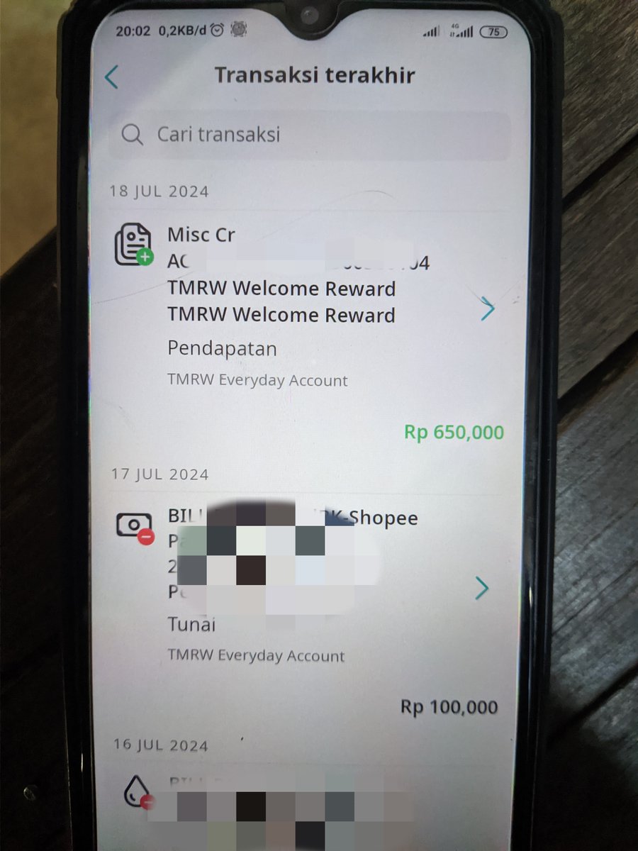 rufi_andre's tweet photo. Mayan lh, kmarin seabank 400k skarang tmrw segini

Modalnya agak ngeri 🗿

Andai CC nya di acc auto cuan max 

Welcome reward hingga Rp1.500.000 dengan mendaftar menggunakan kode referralku.

Kode referralku: M16000113600
S&amp;K :
[(URL link invite)]
https://t.co/9QncUR6cws https://t.co/Om8dHaKxF6